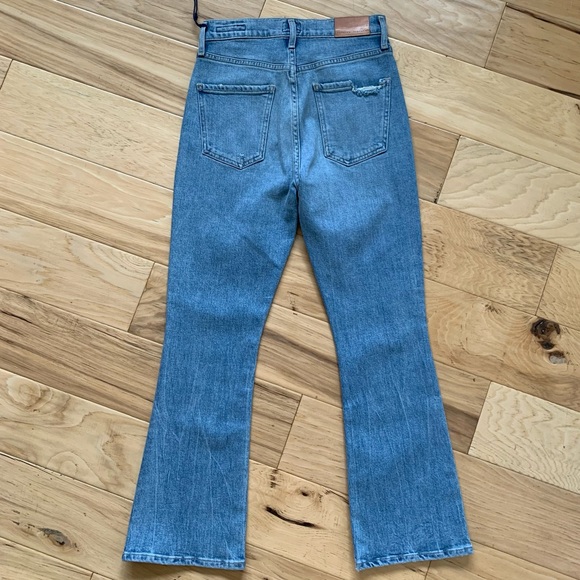 Citizens Of Humanity Demi Cropped Flare Jeans Premium Vintage High Rise Size 23 - Picture 4 of 9